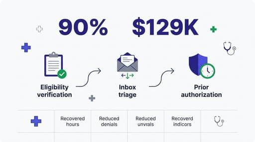 Valley Diabetes & Obesity case study showing 90% automation and $129K annual savings with Agentman AI agent skills